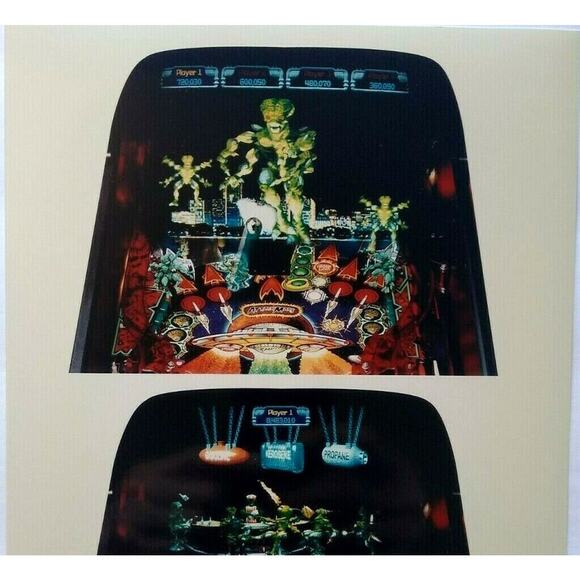 Revenge From Mars Pinball 2000 Photo Original NOS Promo Only Artwork #2 - Picture 1 of 4